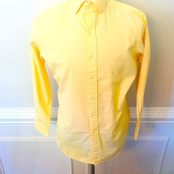 🧧SALE🧧 Polo Ralph Lauren Regent Classic Fit Solid Dress Shirt - Picture 1 of 8